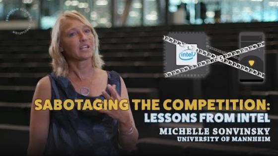 Sabotaging the Competition: Lessons from Intel