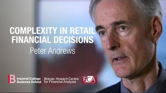 Complexity in retail financial decisions