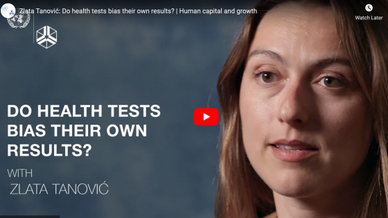 Do health tests bias their own results?